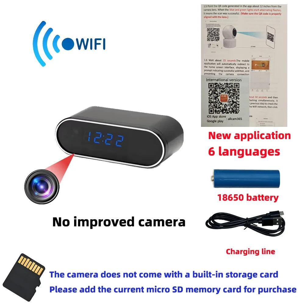 WiFi Clock Camera