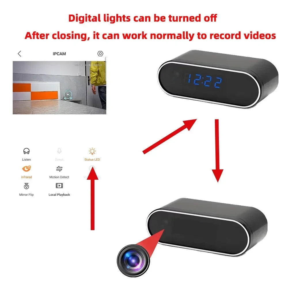 WiFi Clock Camera