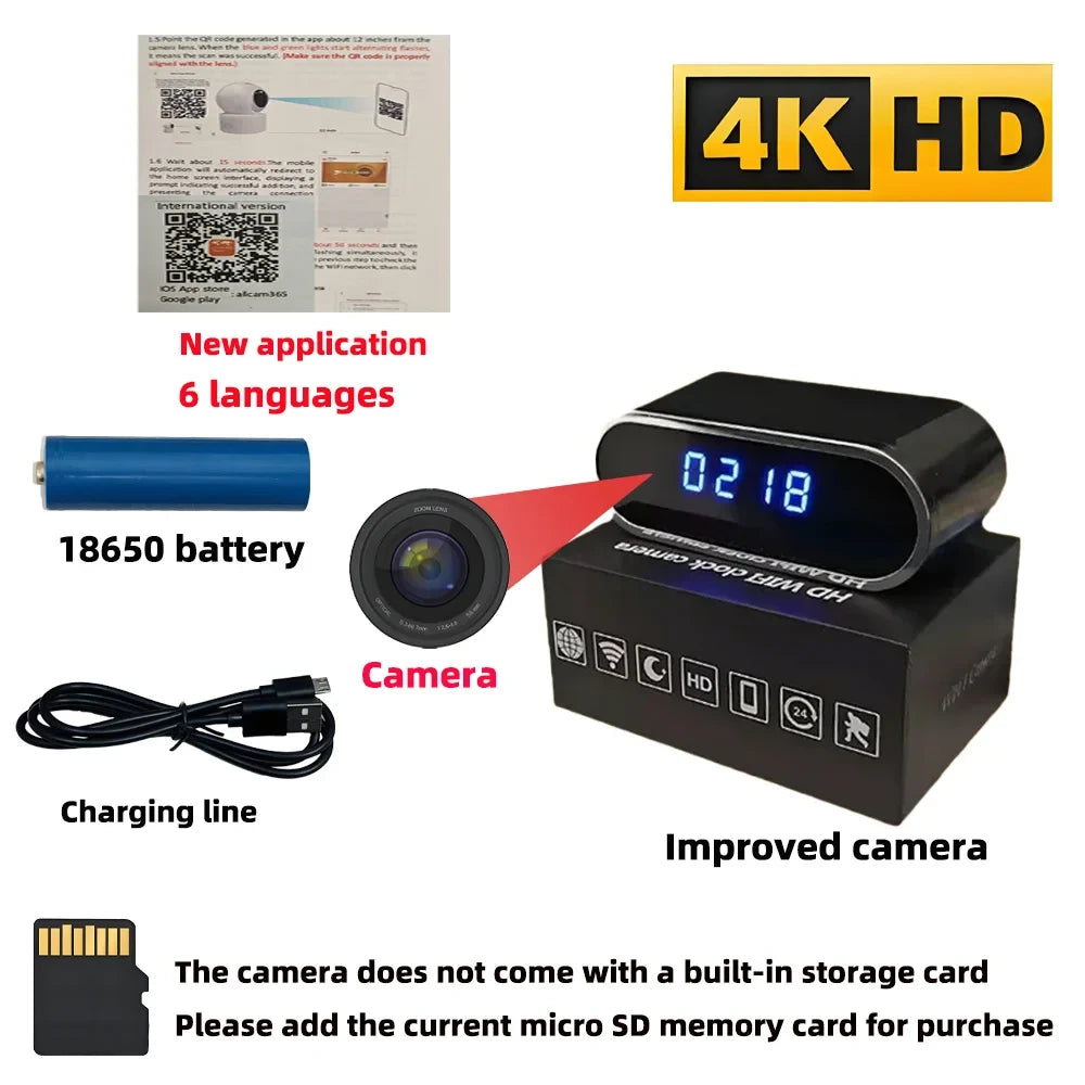 WiFi Clock Camera