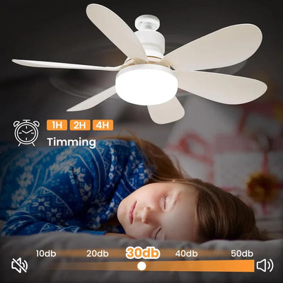 Smart Remote Ceiling Fan Light
